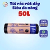 Combo 5 cuộn túi rác rút dây tự hủy sinh học VIPACO 10L 25L 50L- Giá 24.300 VND 9