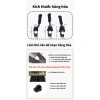 Combo 5 đầu khóa kéo 3 kích cỡ - Phụ kiện thay thế, phù hợp đa dạng, 16.900 VND 2
