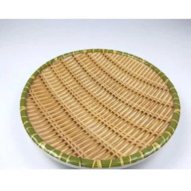 Combo 5 đĩa nhựa vân mây đan tre 22cm + 10 đũa - Đựng hoa quả, bún đậu, 119.000 VND 4 Combo 5 đĩa nhựa vân mây đan tre 22cm + 10 đũa - Đựng hoa quả, bún đậu, 119.000 VND 4