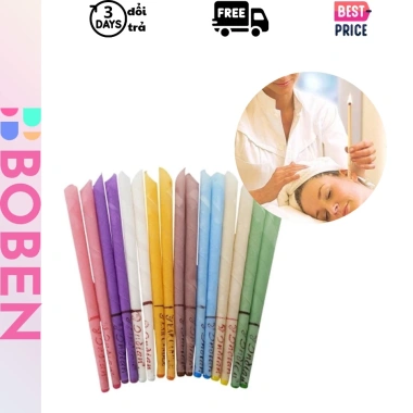 Combo 5 Đôi Nến Xông Tai và Nến Hút Rây Tai Tròn - Giá Ưu Đãi 18.500₫