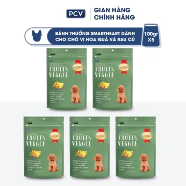 Combo 5 gói Bánh thưởng SmartHeart cho chó làm sạch răng + Set Nón Yếm 103.500₫