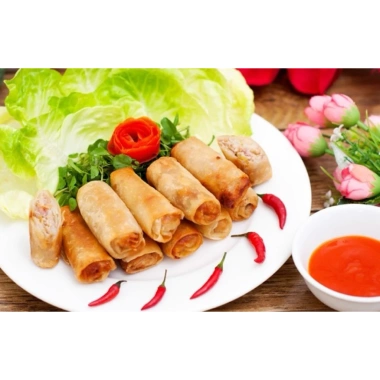 Combo 5 gói bánh tráng bò bía đậu xanh - Giảm còn 35.000đ, ngon, ăn nhanh 5