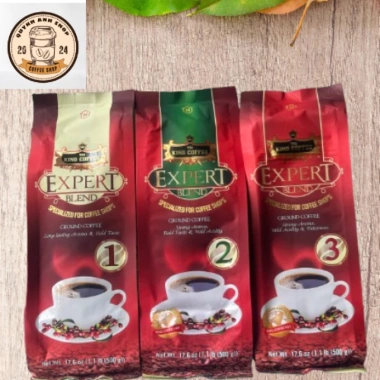 Combo 5 gói Cà Phê King Coffee Expert Blend 500g Đậm Đà Thơm Ngon Giá chỉ 198.000 VND