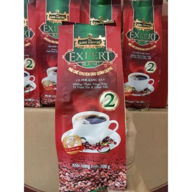 Combo 5 gói Cà Phê King Coffee Expert Blend 500g Đậm Đà Thơm Ngon Giá chỉ 198.000 VND