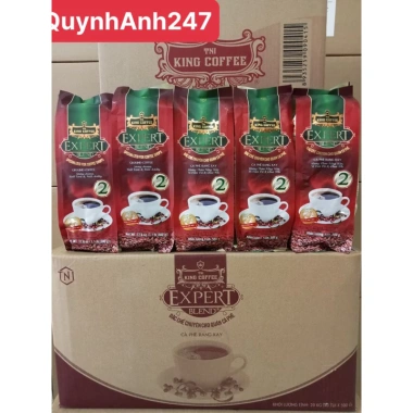 Combo 5 gói Cà Phê King Coffee Expert Blend 500g Đậm Đà Thơm Ngon Giá chỉ 198.000 VND