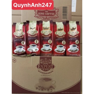 Combo 5 gói Cà Phê King Coffee Expert Blend 500g Đậm Đà Thơm Ngon Giá chỉ 198.000 VND