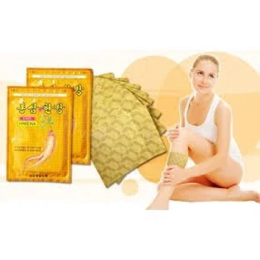 Combo 5 gói Cao Dán Giảm Đau Vàng Hồng Sâm HIMENA Hàn Quốc - Giá Ưu Đãi 125k 4 Combo 5 gói Cao Dán Giảm Đau Vàng Hồng Sâm HIMENA Hàn Quốc - Giá Ưu Đãi 125k 4