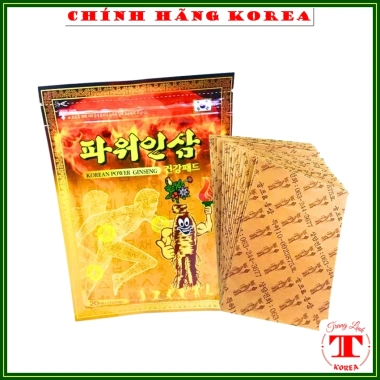 Combo 5 gói Cao dán hồng sâm Hàn Quốc 20 miếng - Chính hãng Korea giảm còn 135k 6 Combo 5 gói Cao dán hồng sâm Hàn Quốc 20 miếng - Chính hãng Korea giảm còn 135k 6