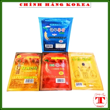 Combo 5 gói Cao dán hồng sâm Hàn Quốc 20 miếng - Chính hãng Korea giảm còn 135k 8 Combo 5 gói Cao dán hồng sâm Hàn Quốc 20 miếng - Chính hãng Korea giảm còn 135k 8