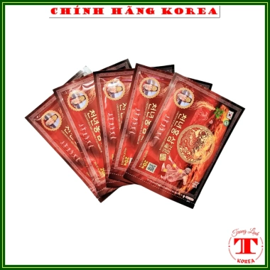Combo 5 gói Cao dán sâm Trầm hương Cheonnyeon Hàn Quốc - Hồng sâm thượng hạng 20 miếng, giảm 20%