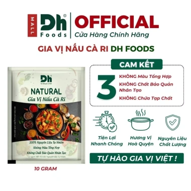 Combo 5 gói gia vị nấu cà ri Dh Foods - Tiện lợi, hương vị đậm đà, chỉ 35.500 VND