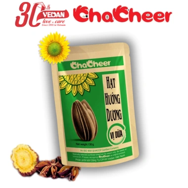 Combo 5 Gói Hạt Hướng Dương CHACHEER 130g Nhập Khẩu - Giá Chỉ 116k 2