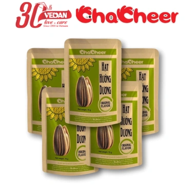 Combo 5 Gói Hạt Hướng Dương CHACHEER 130g Nhập Khẩu - Giá Chỉ 116k 7