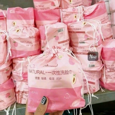 Combo 5 Gói Khăn Giấy Lau Mặt Cotton Dùng 1 Lần – Chỉ 22.600₫, Dịu Nhẹ & Tiết Kiệm