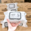 Combo 5 gói Khăn Giấy Ướt Momo Rabbit Hàn Quốc Lab65 72 tờ - Giá chỉ 94.600 VND
