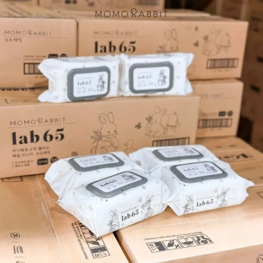 Combo 5 gói Khăn Giấy Ướt Momo Rabbit Hàn Quốc Lab65 72 tờ - Giá chỉ 94.600 VND 7