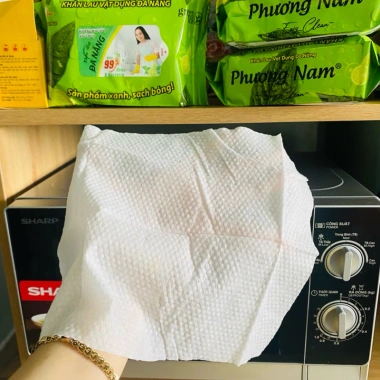 Combo 5 gói Khăn Lau Đa Năng Hương Chanh 30 miếng - Sạch dầu mỡ, kính, gỗ, không cần nước - Giá chỉ 22.000₫