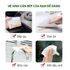 Combo 5 gói Khăn Lau Đa Năng Hương Chanh 30 miếng - Sạch dầu mỡ, kính, gỗ, không cần nước - Giá chỉ 22.000₫ 7