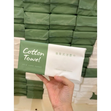 Combo 5 gói khăn rửa mặt 1 lần - Làm sạch sâu, dịu nhẹ, giá ưu đãi 170.000 VND