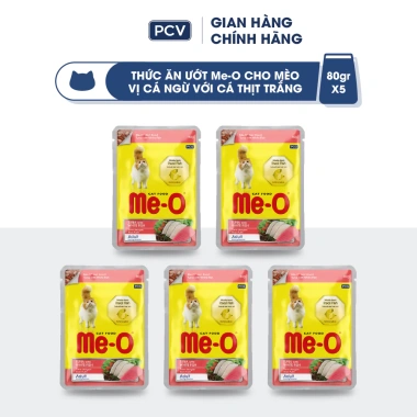 Combo 5 gói Me-O pate 80g cho mèo con & trưởng thành, tặng nón BH HĐ299k – 76.500 VND 4 Combo 5 gói Me-O pate 80g cho mèo con & trưởng thành, tặng nón BH HĐ299k – 76.500 VND 4