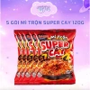 Combo 5 gói mì cay Sasin kim chi và soyum 120g + xốt ớt độ 10g - Giảm tới 109k 6