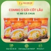 Combo 5 Gói Nước Cốt Lẩu Me Cà Chua - Gia Vị Lẩu Chua Cay Ngọc Minh Anh 200g - 264.000đ