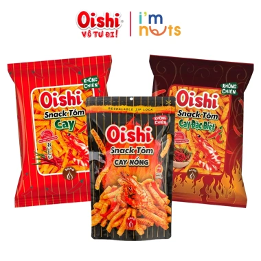 Combo 5 Gói Snack Bim Bim Oishi Đủ Vị 68g - Giá giảm còn 65.000 VND, tiết kiệm lớn 9