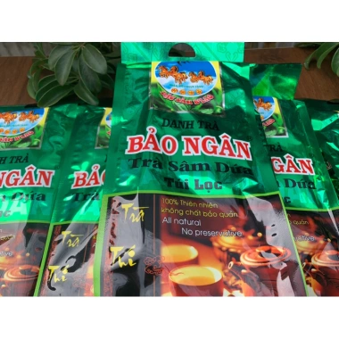Combo 5 gói Trà Sâm Bảo Ngân Túi lọc - Giảm giá 195k, tăng sức đề kháng, hỗ trợ tiêu hoá