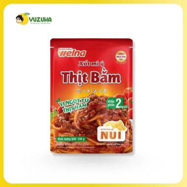 Combo 5 Gói Xốt Mì Ý Thịt Bằm Nisshin Welna 240g Cho 2 Người Giá 202.5k
