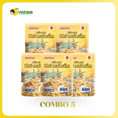 Combo 5 Gói Xốt Mì Ý & Xốt Nấu Cơm Nisshin Seifun Welna Giá 202.500 VND giảm 22% 6 Combo 5 Gói Xốt Mì Ý & Xốt Nấu Cơm Nisshin Seifun Welna Giá 202.500 VND giảm 22% 6