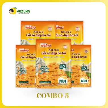 Combo 5 Gói Xốt Mì Ý & Xốt Nấu Cơm Nisshin Seifun Welna Giá 202.500 VND giảm 22% 7 Combo 5 Gói Xốt Mì Ý & Xốt Nấu Cơm Nisshin Seifun Welna Giá 202.500 VND giảm 22% 7