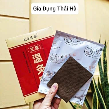 Combo 5 hộp 100 miếng dán ngải cứu đông y: Giảm đau nhức đa vùng, thảo dược lành tính, giá 39.000₫