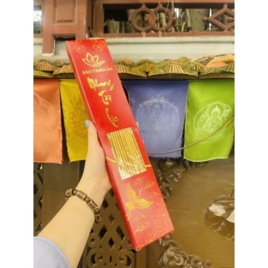 Combo 5 Hộp 100 Nén Nhang Thảo Mộc Cao Cấp - Nhang Tài Lộc, Hương Sạch Tàn, Cong Giữ Vàng, Óng Chiêu - 325k