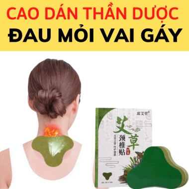 Combo 5 hộp 12 miếng dán ngải cứu cổ vai gáy - Giảm đau dây thần kinh, thải độc, hỗ trợ sức khỏe - 19.999đ 2 Combo 5 hộp 12 miếng dán ngải cứu cổ vai gáy - Giảm đau dây thần kinh, thải độc, hỗ trợ sức khỏe - 19.999đ 2
