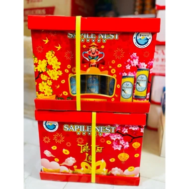 Combo 5 hộp 25 lon yến sào Khánh Hòa SAPILE NEST 200ml - Tăng sức đề kháng 6 Combo 5 hộp 25 lon yến sào Khánh Hòa SAPILE NEST 200ml - Tăng sức đề kháng 6