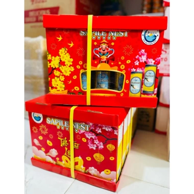 Combo 5 hộp 25 lon yến sào Khánh Hòa SAPILE NEST 200ml - Tăng sức đề kháng