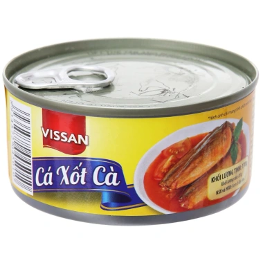Combo 5 hộp Cá Xốt Cà Vissan 170g - HSD 2.028, 36 tháng, giảm giá 106,238 VND