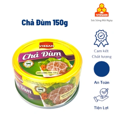 Combo 5 hộp Chả Đùm Vissan 150g - HSD 36 tháng, Giá chỉ 183.648₫, hạn dùng 2.028