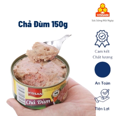 Combo 5 hộp Chả Đùm Vissan 150g - HSD 36 tháng, Giá chỉ 183.648₫, hạn dùng 2.028 2