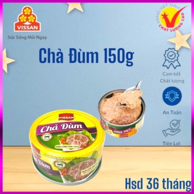 Combo 5 hộp Chả Đùm Vissan 150g - HSD 36 tháng, Giá chỉ 183.648₫, hạn dùng 2.028 4