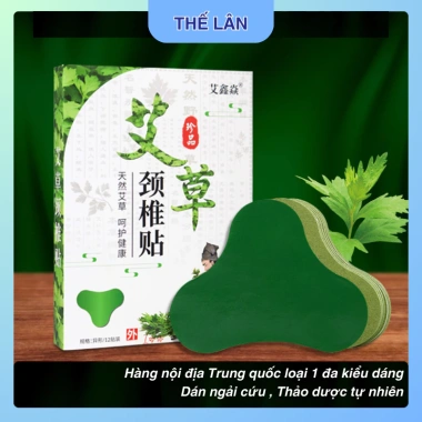 Combo 5 Hộp Dán Ngải Cứu TL Giảm Đau Vai Gáy, Đau Bụng Kinh, Giữ ấm 19.999 VND