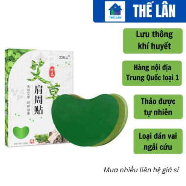 Combo 5 Hộp Dán Ngải Cứu TL Giảm Đau Vai Gáy, Đau Bụng Kinh, Giữ ấm 19.999 VND