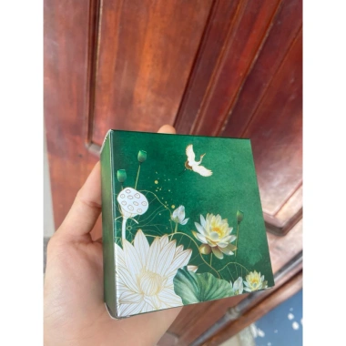 Combo 5 Hộp Đựng Bánh 9cm Phu Thê, Cốm, Bánh Dẻo, Bía - Trang Trí Tráp Cưới Hỏi, Bàn Gia Tiên, Quà Tặng Khách Mời 3