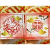 Combo 5 Hộp Đựng Bánh 9cm Phu Thê, Cốm, Bánh Dẻo, Bía - Trang Trí Tráp Cưới Hỏi, Bàn Gia Tiên, Quà Tặng Khách Mời 7
