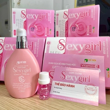 Combo 5 hộp dung dịch vệ sinh Sexy Girl + nước hoa hồng khít, thơm mát, quyến rũ, chỉ 300.000₫ 2