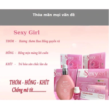 Combo 5 hộp dung dịch vệ sinh Sexy Girl + nước hoa hồng khít, thơm mát, quyến rũ, chỉ 300.000₫ 3