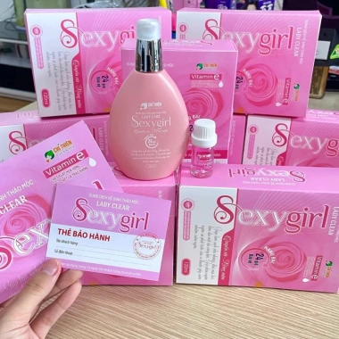 Combo 5 hộp dung dịch vệ sinh Sexy Girl + nước hoa hồng khít, thơm mát, quyến rũ, chỉ 300.000₫ 6