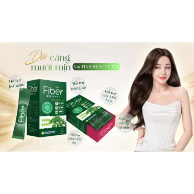 Combo 5 Hộp Fiber-T Collagen TINH-X20 Plus Collagen trắng da Hàn Quốc giảm giá 23% chỉ 800.000 8