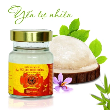 Combo 5 hộp Nước Yến sào Nguyên chất Thiên Hoàng 12% - Giá ưu đãi 609.000 VND 3