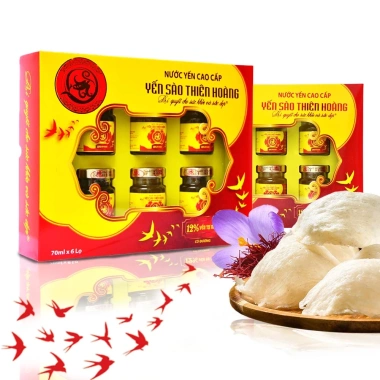 Combo 5 hộp Nước Yến sào Nguyên chất Thiên Hoàng 12% - Giá ưu đãi 609.000 VND 4